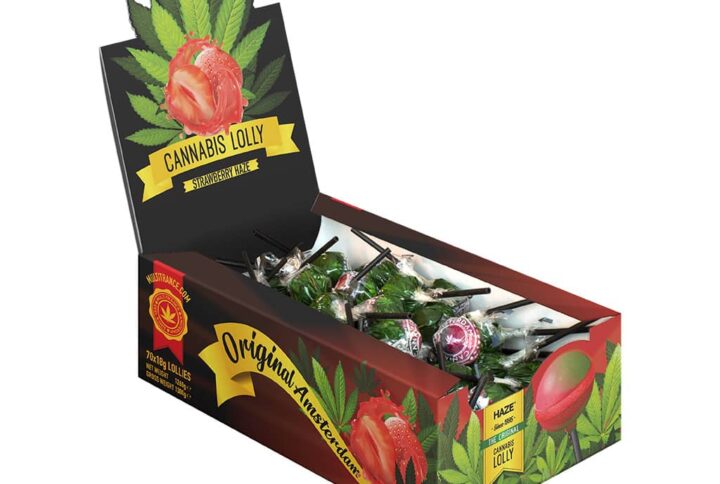 Buy Cannabis Strawberry Haze Lollipops online