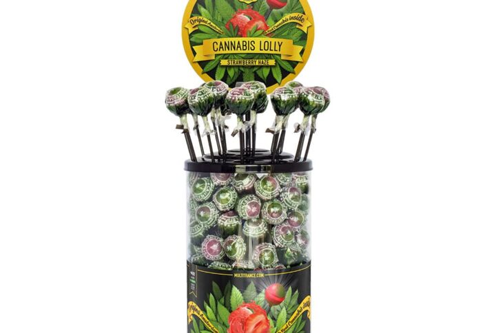 Cannabis Lollipops Strawberry Haze