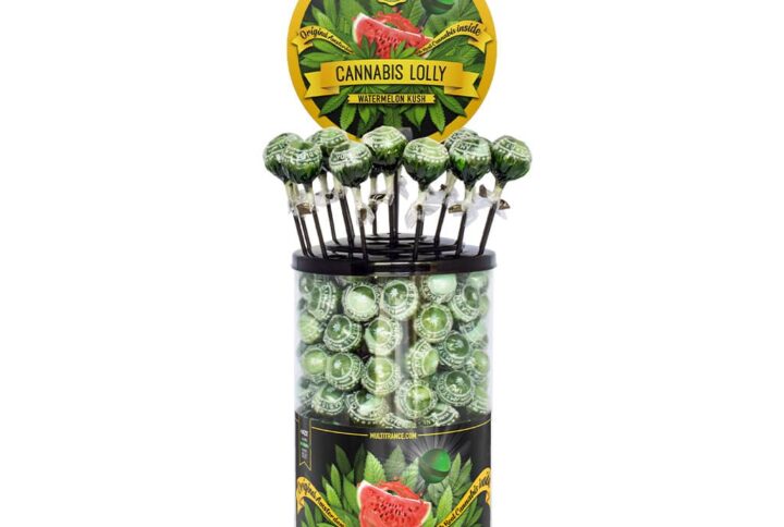 Cannabis Watermelon Kush Lollipops