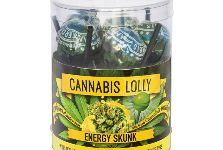 Cannabis Energy Skunk Lollipops