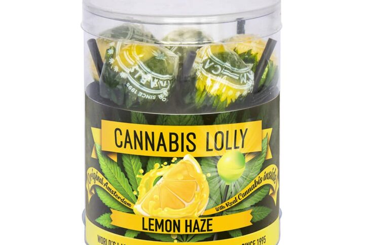 Cannabis Lemon Haze Lollipops