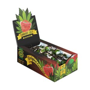 Multitrance Cannabis Lollipops – Watermelon Kush Display Carton of 70