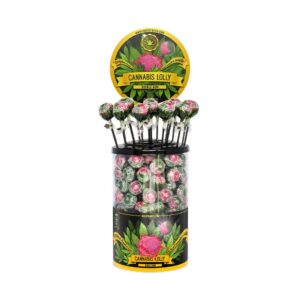 Multitrance Cannabis Lollipops – Bubble Gum Display